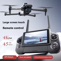 Drone A25 Pro Axis avec GPS, vol par trajectoire, vidéo 4K, suivi intelligent, écran tactile 5,5 pouces, drone VS F7 MAX
