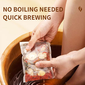 Tongrentang Kit per Pediluvio e Bagno con 24 Ingredienti Erboristici (Foglie di Artemisia e Zenzero) Durata 6 Mesi Rimuove la Cellulite - Product Image 3