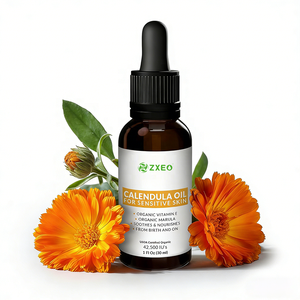 Huile de Calendula Pure à 100% OEM ODM, Huile de Calendula Naturelle Brute en Vrac, Huile Essentielle pour Soins de la Peau, Massage, Utilisation pour Bébés et Cosmétiques - Product Image 1