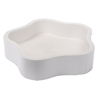 Nouveaux produits interactifs pour animaux de compagnie : griffoir en carton ondulé en forme de fleur et lit pour chat, pour jouer et griffer