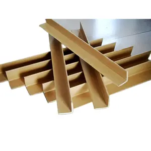 Multifunctional Hot Sale L-Shape Corrugated And Duplex Board Angle 30*30*5Mmx1m Paper Corner Wrapping Protector With Low Price