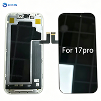 Écran LCD de haute qualité pour iPhone 16 Pro, 16 Pro Max, 17 Pro, 17 Pro Max – Assemblage d'écran OLED, panneau tactile, pièces de rechange pour réparation