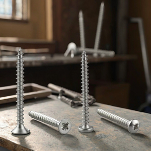 Vis M2 M3 en acier au carbone Vis à cloison sèche finie noire Vis à bois croisée pour la fabrication de panneaux de bois ou de métal au Viet Nam - Product Image 1