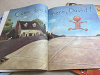 David à l'école David Can't Picture Book Series 4 Set