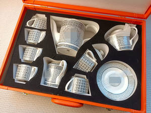 Hot Sell 15-Piece Royal Gray Eco-Friendly Ceramic Bone China <b>Coffee</b> Tea Sets Customized Color <b>Gift</b> <b>Box</b> Packaging 200ml Capacity - Product Image 5