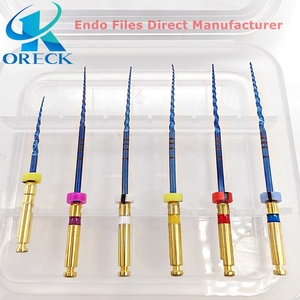 Limas Endodónticas Rotatorias Azules de 31MM con Fuerza de Corte Súper Fuerte y Duradera para Tratamiento de Conducto Radicular - Product Image 1