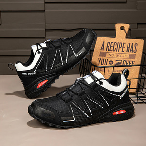 Zapatos de Senderismo para Hombre, Parte Superior de Malla, Suela de Goma, Transpirables, Ligeros, para Todas las Estaciones - Product Image 2