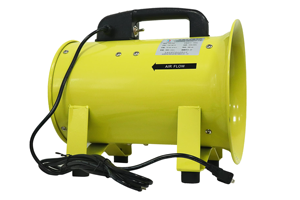 Ventilateur <span class=keywords><strong>d</strong></span>'évacuation industriel robuste de 10 pouces - Ventilation portable pour les fumées de soudage, la poussière, la chaleur dans les ateliers et les garages - Product Image 2