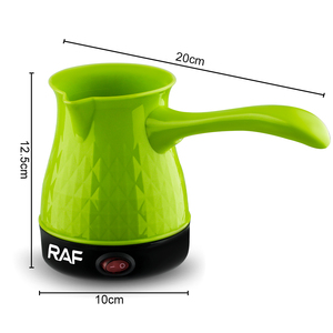 RAF 600W caffettiera elettrica BPA Free interno di alta qualità corpo in plastica con lampada a LED facile operazione per la preparazione di bevande calde - Product Image 4