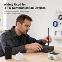 Antenne de communication LoRaWAN GT-7701-W 868/915 MHz, flexible et coudée, 4-6 dBi, 20 cm, 40 cm, pour passerelle IoT, verticale