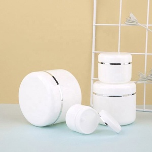 Luxury Empty 20g 30g 50g Round Matte <b>Plastic</b> Cosmetic <b>Jar</b> Face Body Cream <b>Jar</b> - Product Image 4