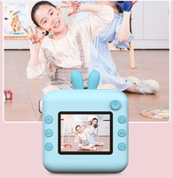 Mini Caméra Numérique pour Enfants avec Imprimante Thermique, Nouveau Design Portable, Appareil Photo Instantané de Poche pour Enfants