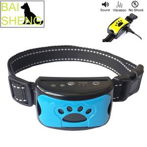 Kalung Pelatihan Anjing Elektronik Anti Menggonggong Kontrol Baterai Getaran Ultrasonik Hentikan Menggonggong Pelatihan Kalung Hot <span class=keywords><strong>Dog</strong></span> - Product Image 3