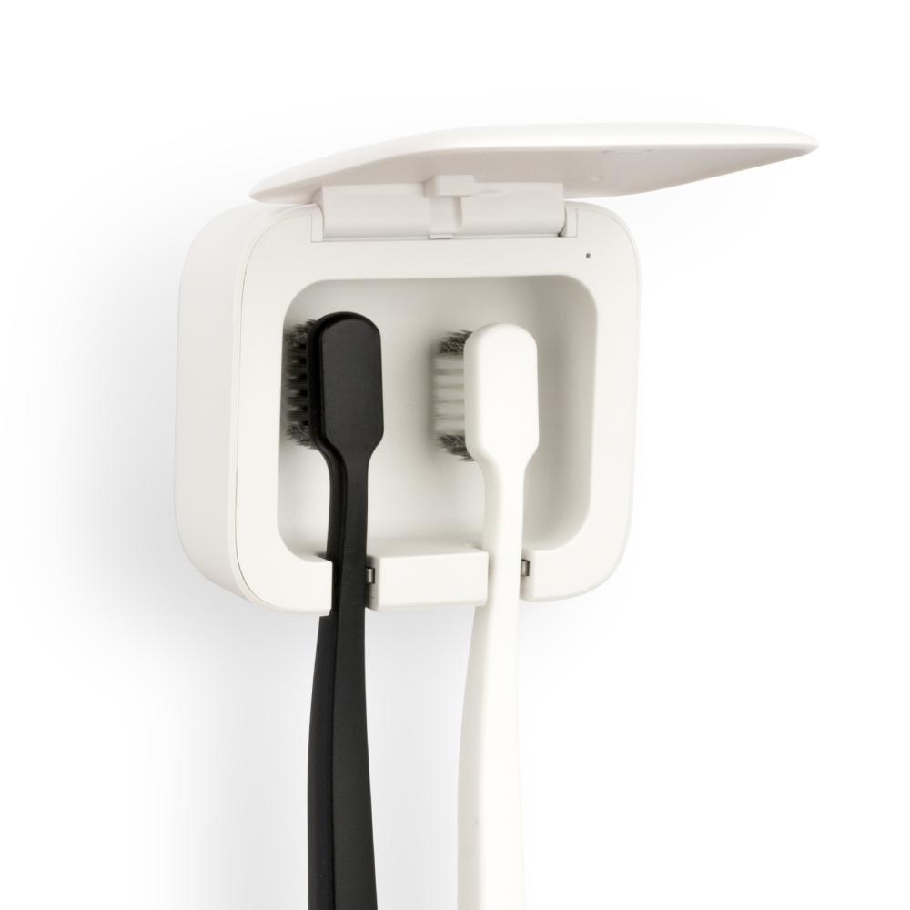 Новый трендовый продукт, настенное дезинфицирующее средство с 2 слотами, органайзер для зубных щеток с дозатором зубной пасты