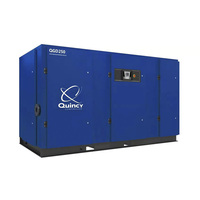 Compresseur d'air à vis basse pression Quincy QGD LP 55 à 250kW avec outil pneumatique d'injection d'huile Q-controller 5bar