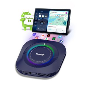 Kit Carlink Tbox S2P 6 en 1, système Qualcomm Android 14, 128 Go, Mirrorlink sans fil, Carplay Auto, double canal, boîte AI pour Apple - Product Image 1