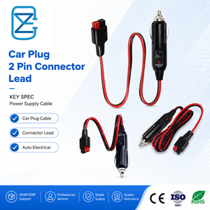 كابل توصيل ولاعة السيارة إلى موصل SAE ثنائي السن لتركيبات الطاقة في ملحقات السيارات - Product Image 1