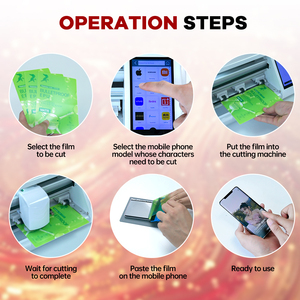 Automatic TPU Hydrogel PC Film Cutter Laser <strong>Cutting</strong> <strong>Machine</strong> For Mobile Screen Protectors &amp; Phone Stickers Camera Compatibility - Product Image 3