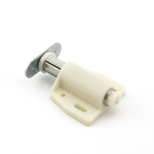 Hardibosi Furniture Lock <b>Push</b> Button Self Locking Mechanism For Wardrobe Cabinet Door With Magnetic <b>Latch</b> Easy Installation - Product Image 3