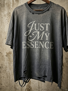 เสื้อยืดสตรีทแวร์พิมพ์ลายตามสั่ง หนัก 300 กรัม ผ้าฝ้าย 100% ทรงโอเวอร์ไซส์ ทรงบ็อกซี่ พิมพ์ลายกราฟิกด้วยเทคนิค DTG ล้างสีแบบแอซิดวอช ลายการ์ตูน - Product Image 1