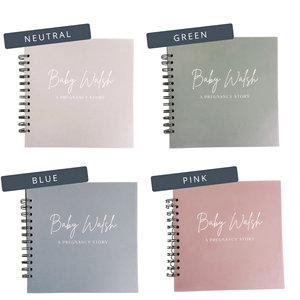 LABON <strong>Pregnancy</strong> Journal Modern Square Personalized <strong>Planner</strong> <strong>for</strong> Tracking Baby Gift <strong>for</strong> First Time Moms - Product Image 2