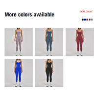 Ensemble de vêtements de sport pour femmes en coton biologique personnalisé, soutien-gorge de sport à bretelles et pantalon évasé, vêtements de yoga et de fitness à haute élasticité, fournisseur d'articles de sport actifs