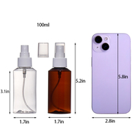 Fabricant direct 120ml pulvérisateur à brume fine bouteille pour le corps 60ml maison petit flacon pulvérisateur cheveux visage corps bouteilles de pulvérisation