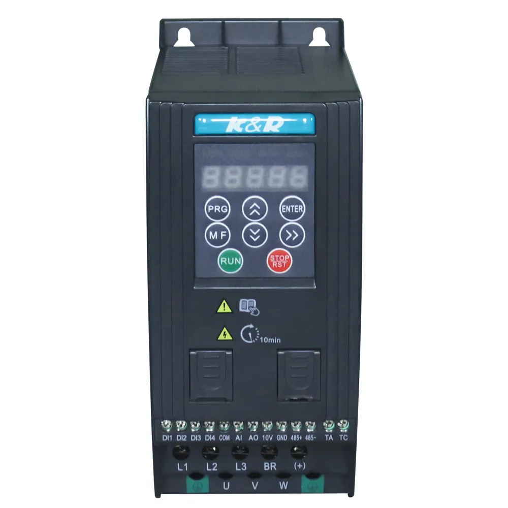 Inverter Frekuensi AC Drive 500 V, 2,2 KW 380 HZ Output 3 Fase Input Tiga Fase