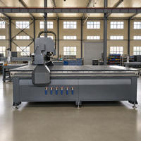 Machine de gravure CNC haute précision 1325 avec caméra CCD pour la découpe de conturs de signalétique publicitaire, travaux graphiques pour petites entreprises, mousse et PVC