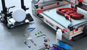 Máy in chữ nổi 3D chống tia cực tím, sản lượng 10000 chiếc/tháng, thiết kế màn hình cảm ứng YDSign, logo tên doanh nghiệp, máy in chữ nổi 3D - Product Image 3