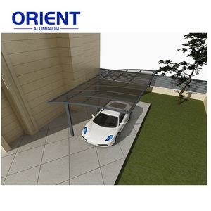 Système de carport en aluminium autoportant Installation facile en DIY et faible entretien <span class=keywords><strong>Abri</strong></span> pour voitures - Product Image 3