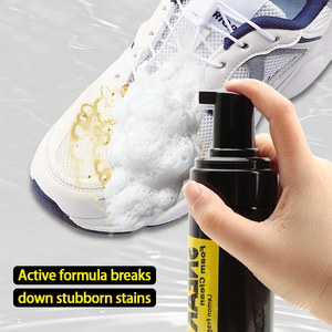 Espuma Limpiadora de Zapatos, Quitamanchas de Limpieza en Seco, 150 ml, Limpiador de Zapatillas y Botas sin Agua con Cepillo y Paño - Product Image 4