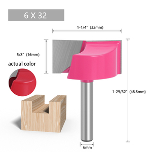 Ensemble de fraises à rainurer pour le bois Lavie 6/8 mm, fraises à rainurer pour le bois, fraises à rainurer pour le bois 3D, fraises à rainurer en carbure - Product Image 4