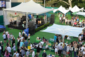 โครงยึดอลูมิเนียมเคลื่อนที่ติดตั้งง่ายสำหรับการจัดงานคอนเสิร์ตกลางแจ้งโครงยึดระบบอะลูมิเนียมพร้อมโครงหลังคาเวทีสำหรับการจัดนิทรรศการ - Product Image 5