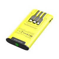Batería Externa Portátil Universal de 6000mAh con Triple USB y Carga Rápida para Teléfonos Inteligentes