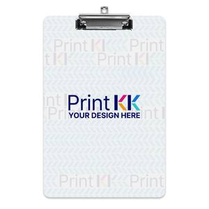 Portapapeles acrílico con imagen personalizada con componentes metálicos Material PS duradero y ligero - Product Image 4