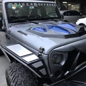 Embellecedor de guardabarros MAIKER <span class=keywords><strong>COBRA</strong></span> para Jeep Wrangler JK <span class=keywords><strong>2007</strong></span> + Embellecedores acampanados de acero - Product Image 1