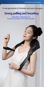 Masajeador <span class=keywords><strong>de</strong></span> cuello y <span class=keywords><strong>espalda</strong></span> con calor calmante, almohada <span class=keywords><strong>de</strong></span> amasado 3D <span class=keywords><strong>de</strong></span> tejido profundo eléctrico para hombros, piernas, alivio del <span class=keywords><strong>dolor</strong></span> muscular corporal, - Product Image 6