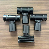 Raccord Rotatif Universel en Plastique à Longue Durée de Vie, Connecteur de Tuyau Abordable pour Liaison Multi-Angles de Structure de Serre