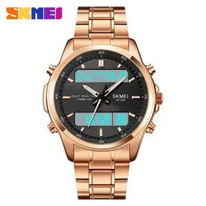Montre-bracelet analogique-numérique Skmei 2049, nouvelle arrivée, mouvement analogique-numérique, résistante à l'eau 5 ATM, montres-bracelets pour hommes, Montre Relojes Erkek Saat - Product Image 4