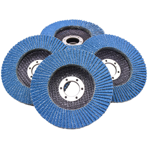 125*22.23mm T29 T27 5 pouces Zirconium 40 #   60 #   80 #   120 #   <span class=keywords><strong>Disque</strong></span> <span class=keywords><strong>à</strong></span> lamelles en carbure de silicium <span class=keywords><strong>Flapper</strong></span> pour le meulage du marbre, du verre et du métal - Product Image 2