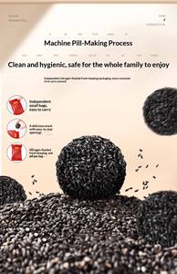 Me Tanto Me Encanta Contigo, Bolas de Sésamo Negro Sin Azúcar de 135 g, Listas para Comer, Snacks Saludables Instantáneos en Bolsa para Todas las Edades - Product Image 5