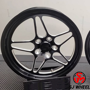 Nuevas Llantas Forjadas Beadlock SJ de 1 Pieza <span class=keywords><strong>15x10</strong></span> 17x4.5J 17x5J 18x5J 17x10J 17x11J 5*112 5*114.3 5*120 para Nissan GTR M340i BMW Honda - Product Image 6
