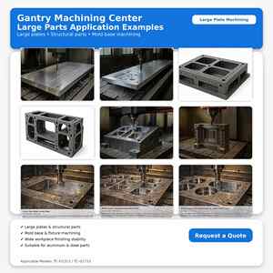 ศูนย์เครื่องจักรกลซีเอ็นซีแบบแกนทรีความเร็วสูง - Product Image 2