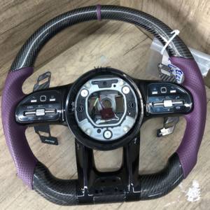 Volante de Fibra de Carbono YLC para <span class=keywords><strong>Mercedes</strong></span> Benz AMG W220 W221 W222 W223 C217 X164 X166 X167 Clase GLS, Accesorios Personalizados para Autos - Product Image 1