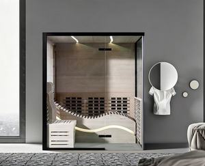 Cabina <span class=keywords><strong>de</strong></span> Sauna <span class=keywords><strong>de</strong></span> Infrarrojos Lejanos <span class=keywords><strong>de</strong></span> Madera Natural <span class=keywords><strong>para</strong></span> Relajación en el Hogar y Desintoxicación Corporal - Product Image 3