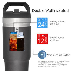 Taza de Café de Acero Inoxidable 304 de Doble Pared, Aislada, con Recubrimiento en Polvo, <span class=keywords><strong>para</strong></span> Sublimación, Taza de Viaje <span class=keywords><strong>para</strong></span> Agua, Precio Económico al por Mayor - Product Image 5