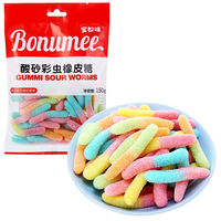 Bonbons gélifiés aux fruits multicolores et multi-saveurs en gros, 150g, bonbons exotiques, bonbons gélifiés en forme de bloc