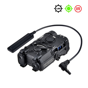 Luz Láser de Caza DBAL A2 con Punto Rojo y Verde para Riel de 20mm, Color Negro Bronceado, Encendedor IR, Equipo de Puntería Láser de Función Completa - Product Image 4