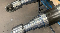 Système de vérin hydraulique à double effet en acier avec tige de piston chromée dure pour excavatrice, fabriqué en Chine